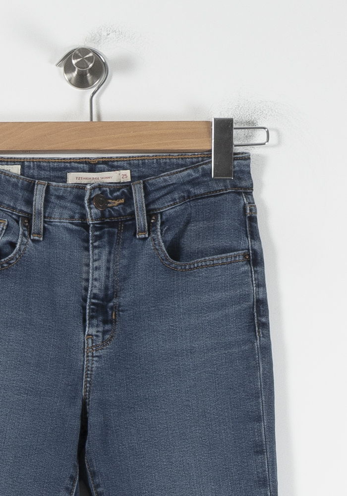 Jean Slim Bleu - Taille XS/34 de la marque Levi's | PARAD86591 - Vendu par Paradigme - Image 3