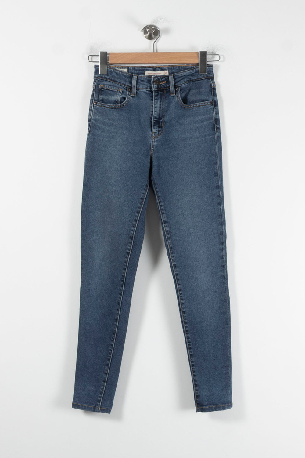 Jean Slim Bleu - Taille XS/34 de la marque Levi's | PARAD86591 - Vendu par Paradigme - Image 2