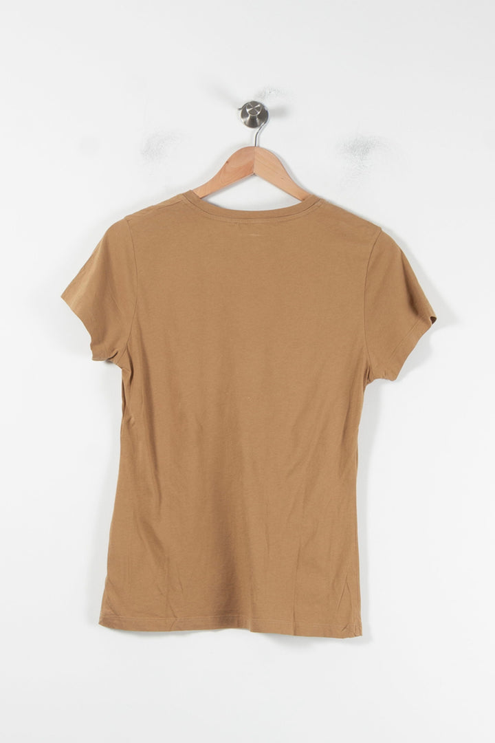 Tee-shirt Marron - Taille S/36 de la marque Samsoe Samsoe | PARAD86594 - Vendu par Paradigme - Image 4