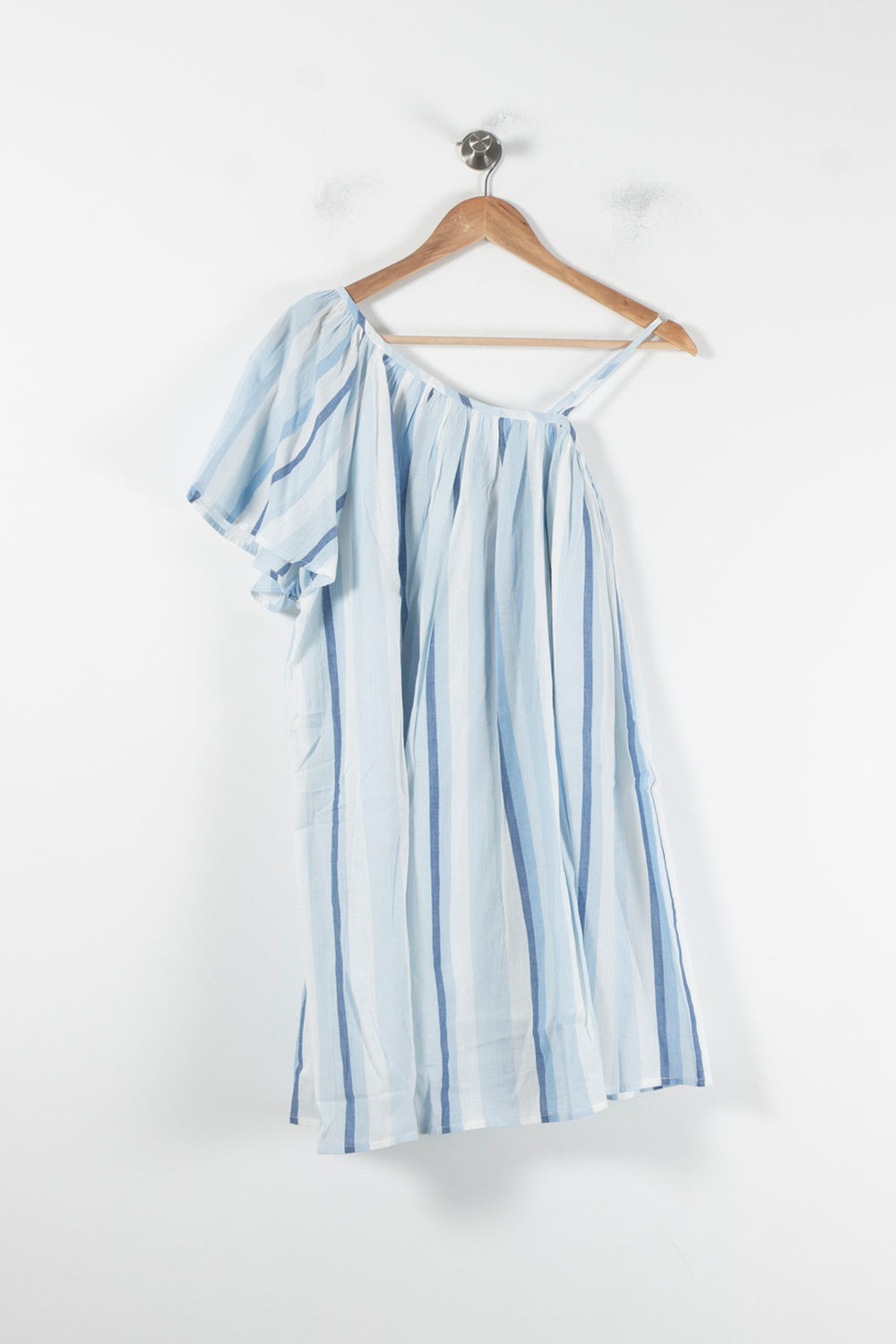 Robe Courte Bleu et Blanc - Taille XS/34 de la marque Claudie Pierlot | PARAD86596 - Vendu par Paradigme - Image 2
