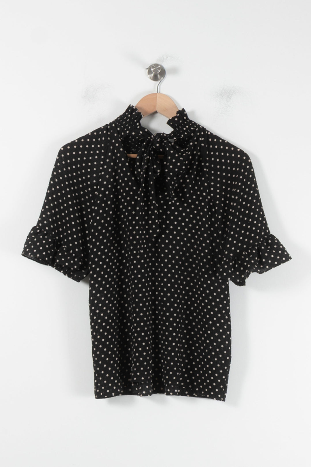 Blouse Noire et Blanche - Taille S/36 de la marque Sézane | PARAD86602 - Vendu par Paradigme - Image 4