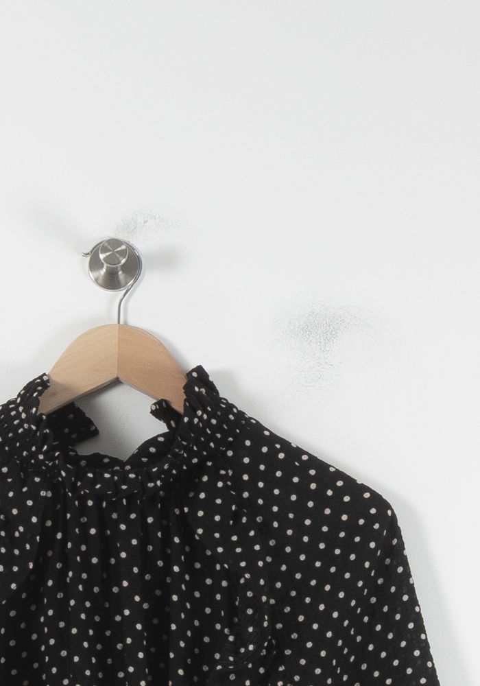 Blouse Noire et Blanche - Taille S/36 de la marque Sézane | PARAD86602 - Vendu par Paradigme - Image 3