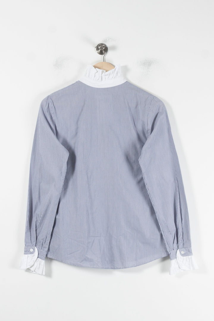 Chemise Bleu et Blanche - Taille M/38 de la marque Claudie Pierlot | PARAD86611 - Vendu par Paradigme - Image 4