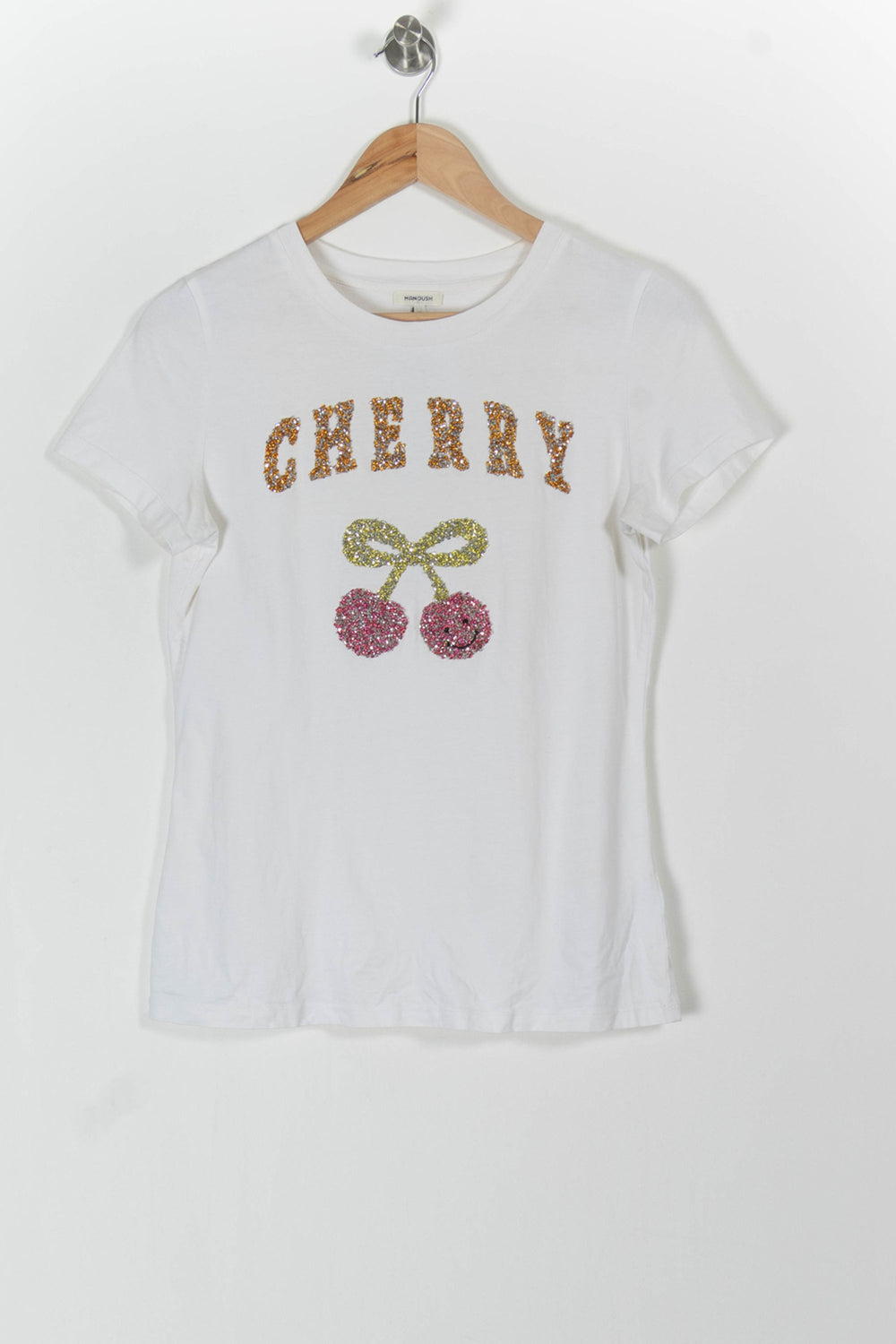 Tee-shirt Blanc - Taille M/38 de la marque Manoush | PARAD86618 - Vendu par Paradigme - Image 2