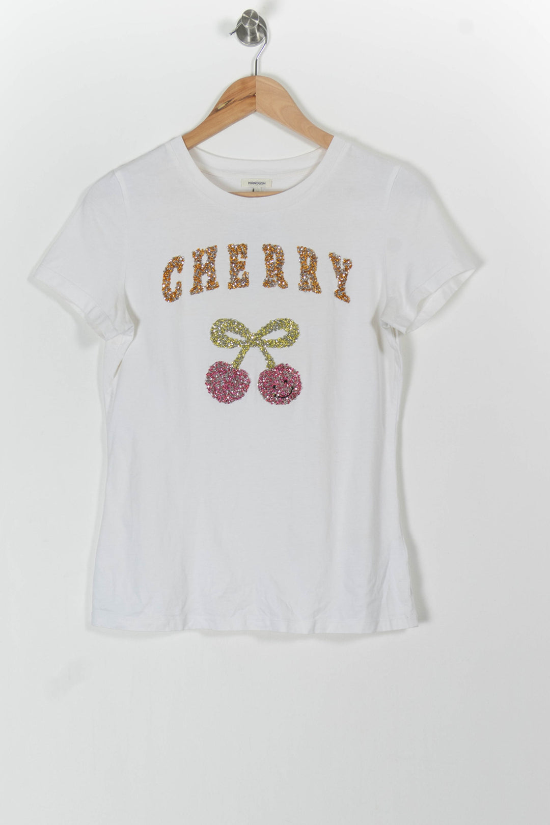 Tee-shirt Blanc - Taille M/38 de la marque Manoush | PARAD86618 - Vendu par Paradigme - Image 2