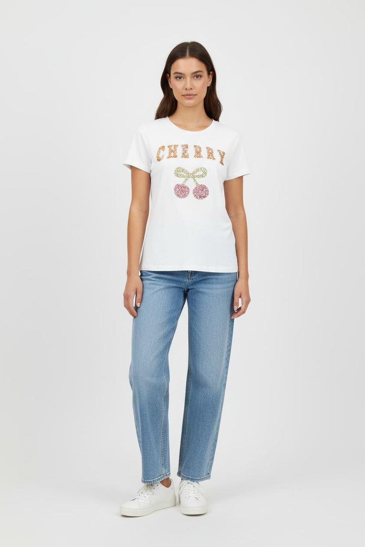 Tee-shirt Blanc - Taille XS/34 de la marque Manoush | PARAD86619 - Vendu par Paradigme - Image 1