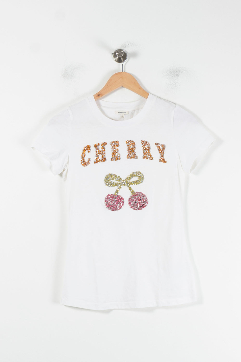 Tee-shirt Blanc - Taille XS/34 de la marque Manoush | PARAD86619 - Vendu par Paradigme - Image 2