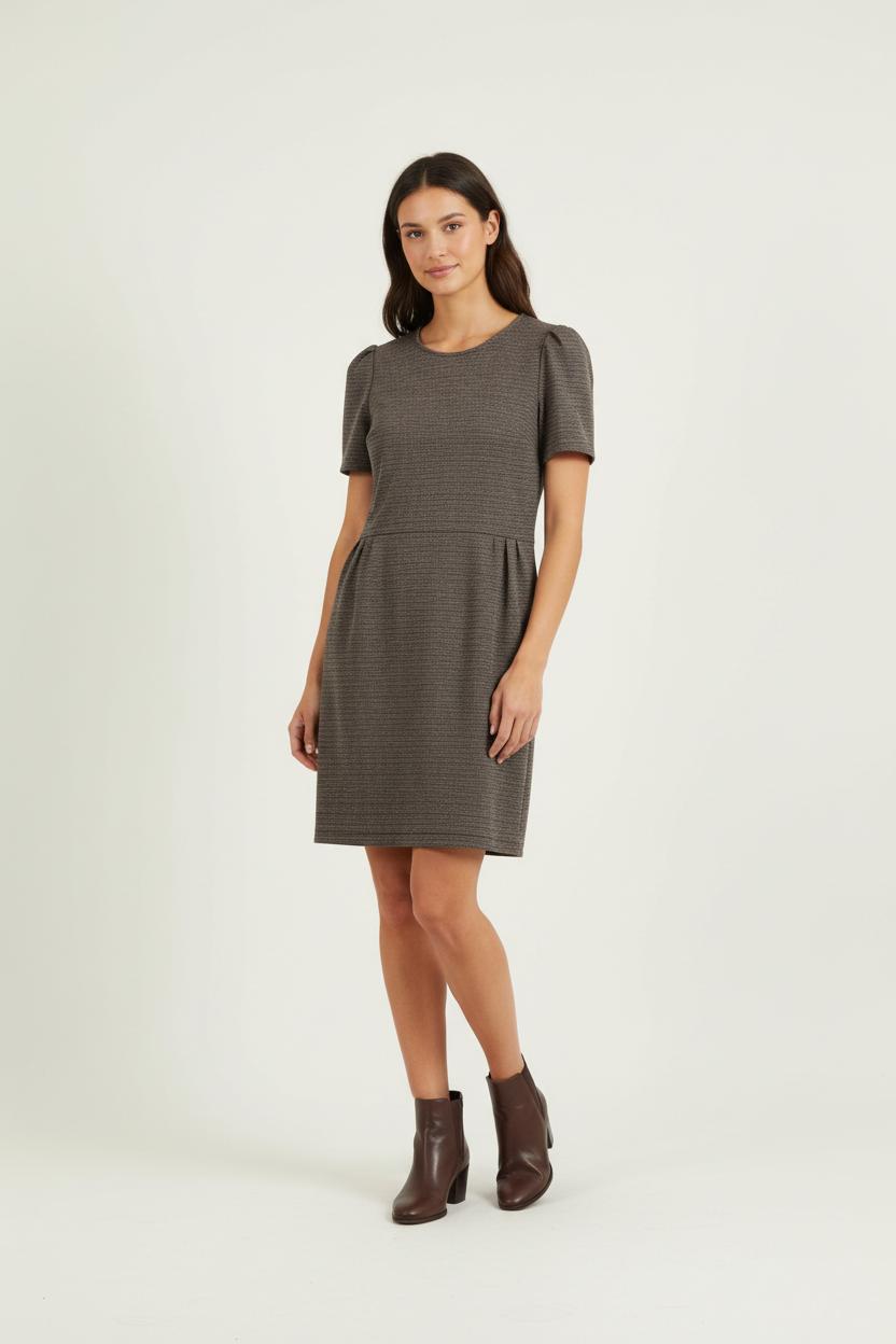 Robe Courte Grise - Taille XS/34 de la marque Sessùn | PARAD86620 - Vendu par Paradigme - Image 1