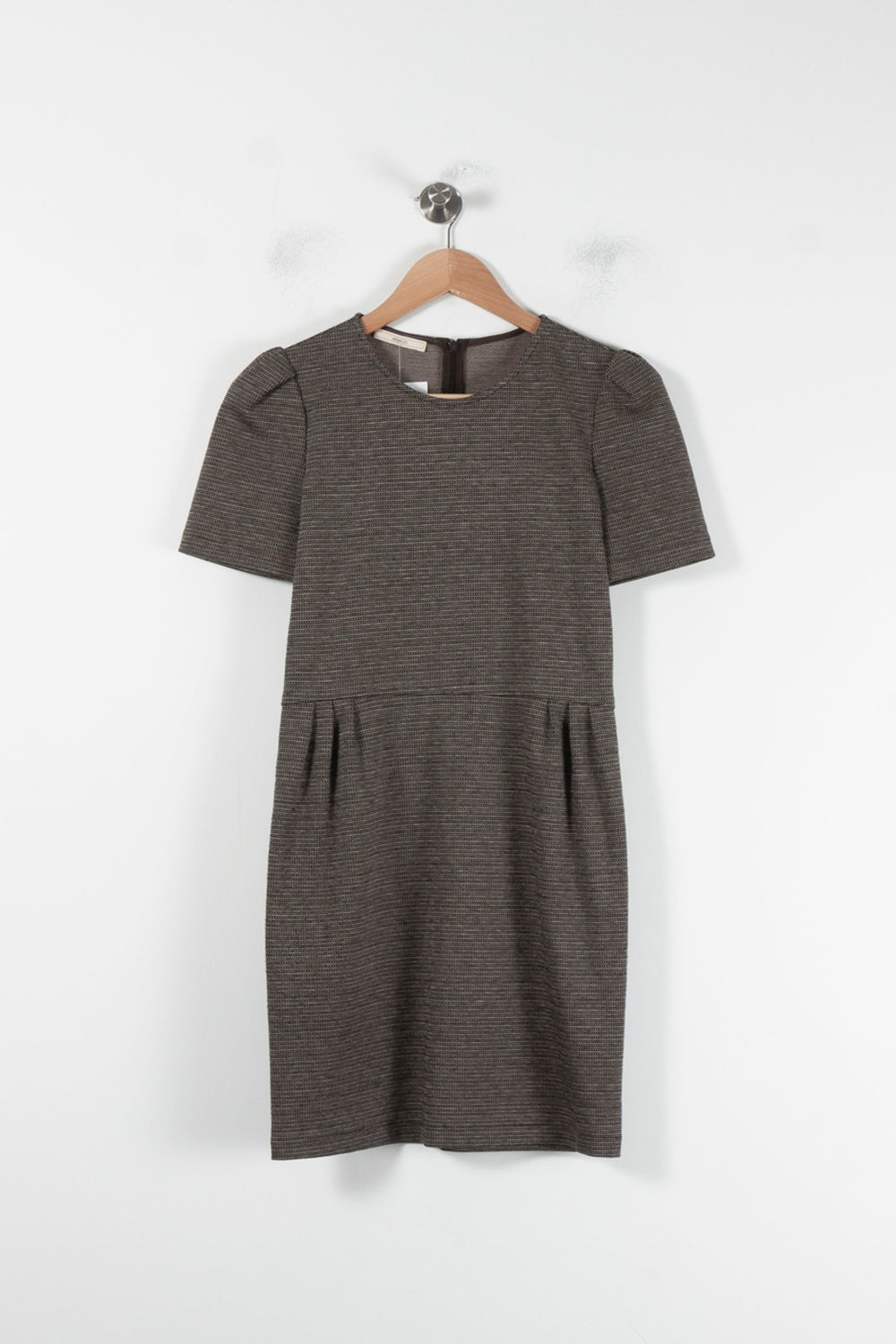 Robe Courte Grise - Taille XS/34 de la marque Sessùn | PARAD86620 - Vendu par Paradigme - Image 2