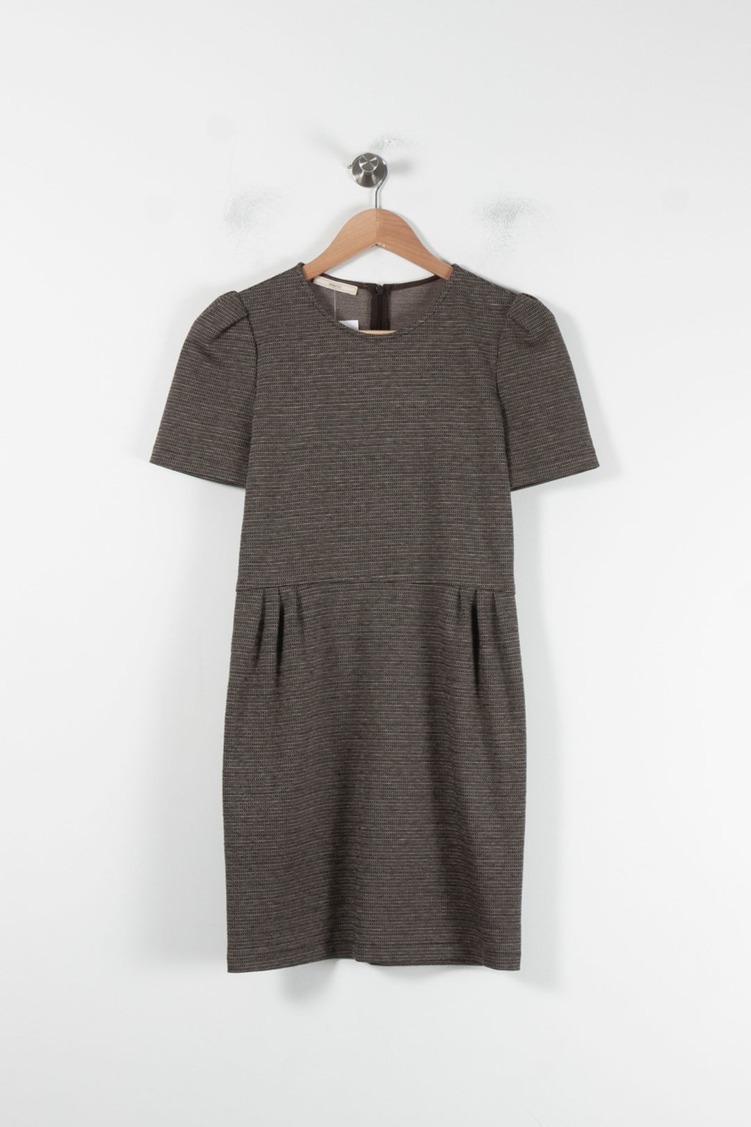 Robe Courte Grise - Taille XS/34 de la marque Sessùn | PARAD86620 - Vendu par Paradigme - Image 2