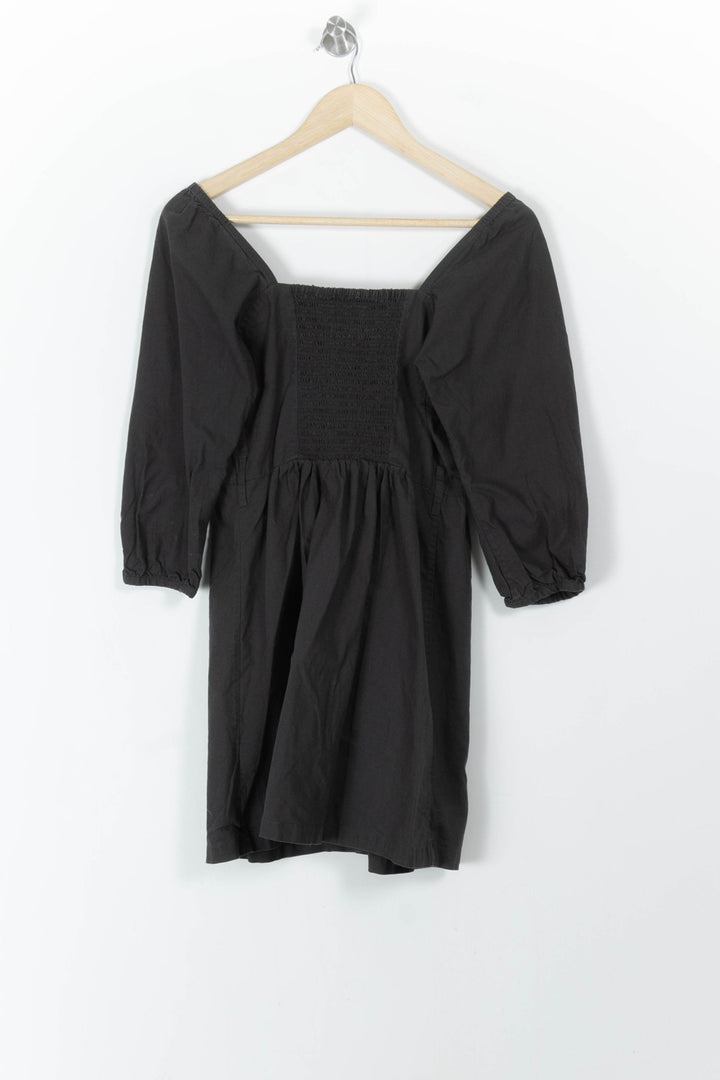 Robe Boutonnée Grise - Taille XS/34 de la marque ba&sh | PARAD86622 - Vendu par Paradigme - Image 4