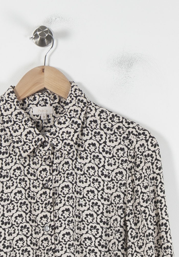 Chemise Blanche et Noire - Taille M/38 de la marque Pablo | PARAD86627 - Vendu par Paradigme - Image 3