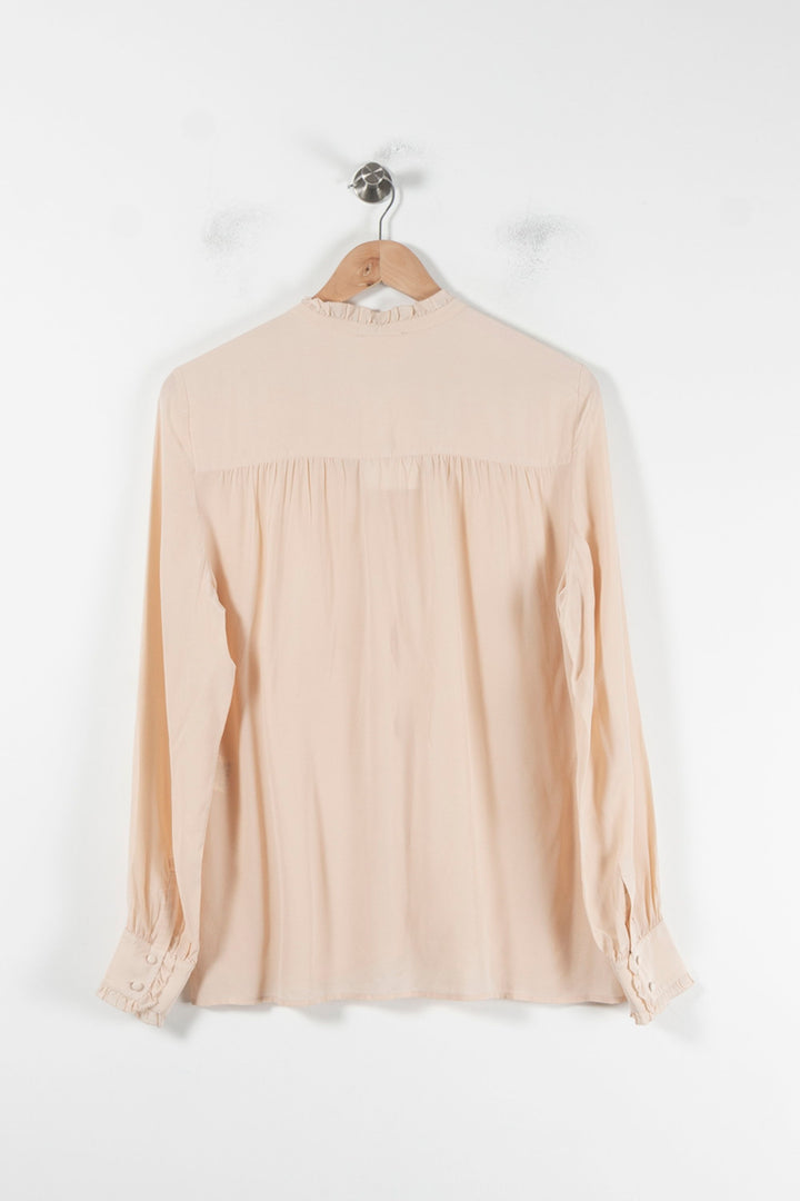 Blouse Rose - Taille XL/42 de la marque Sézane | PARAD86633 - Vendu par Paradigme - Image 4