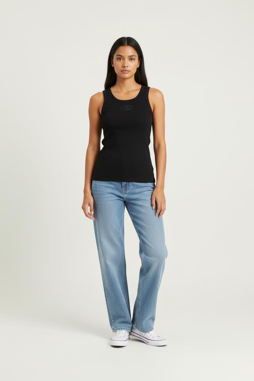 Débardeur Noir - Taille XS/34 de la marque Liu Jo | PARAD86636 - Vendu par Paradigme - Image 1