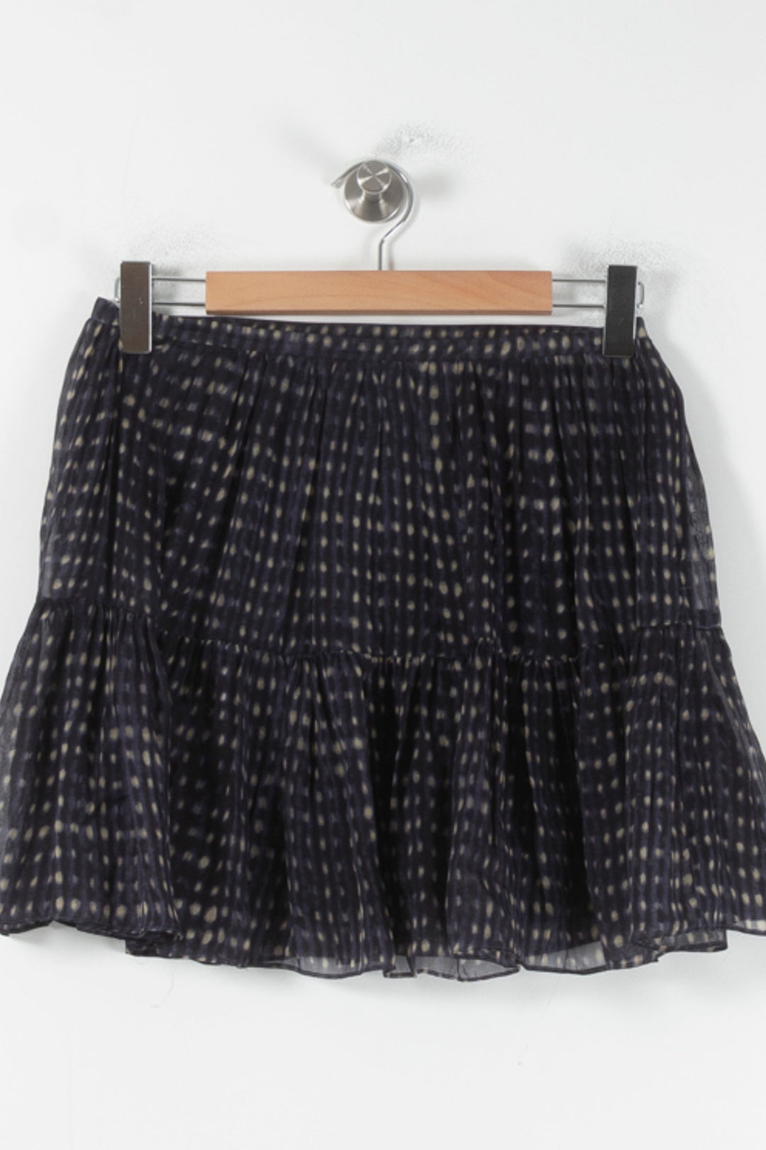 Jupe Courte Bleue et Blanche - Taille M/38 de la marque Tara Jarmon | PARAD86643 - Vendu par Paradigme - Image 2