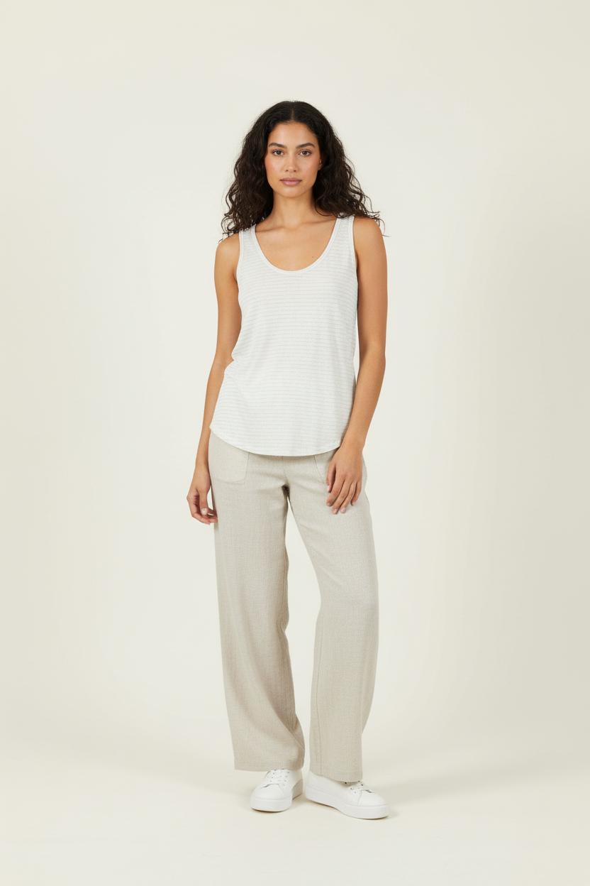 Débardeur Gris - Taille S/36 de la marque Comptoir des Cotonniers | PARAD86649 - Vendu par Paradigme - Image 1
