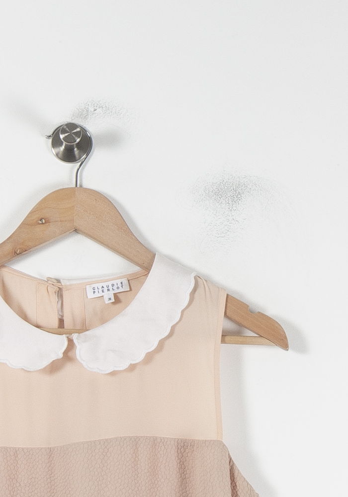 Robe Courte Rose - Taille M/38 de la marque Claudie Pierlot | PARAD86652 - Vendu par Paradigme - Image 3