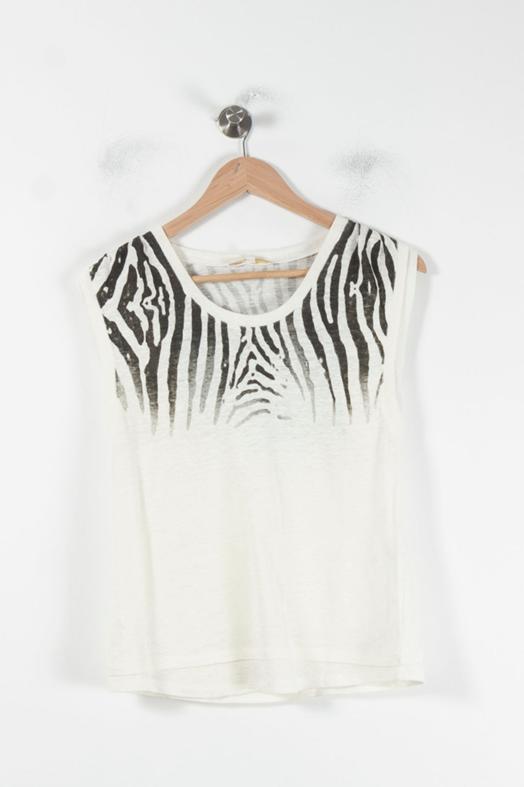 Débardeur Blanc et Noir - Taille S/36 de la marque Maje | PARAD86654 - Vendu par Paradigme - Image 4