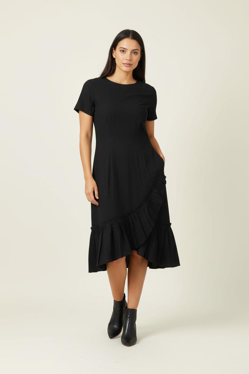 Robe Midi Noire - Taille S/36 de la marque Isabel Marant | PARAD86655 - Vendu par Paradigme - Image 1