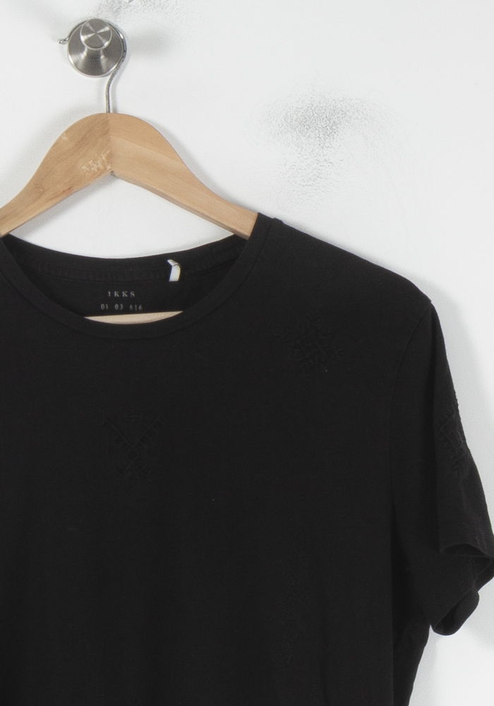 Tee-shirt Noir - Taille S/36 de la marque IKKS | PARAD86661 - Vendu par Paradigme - Image 3