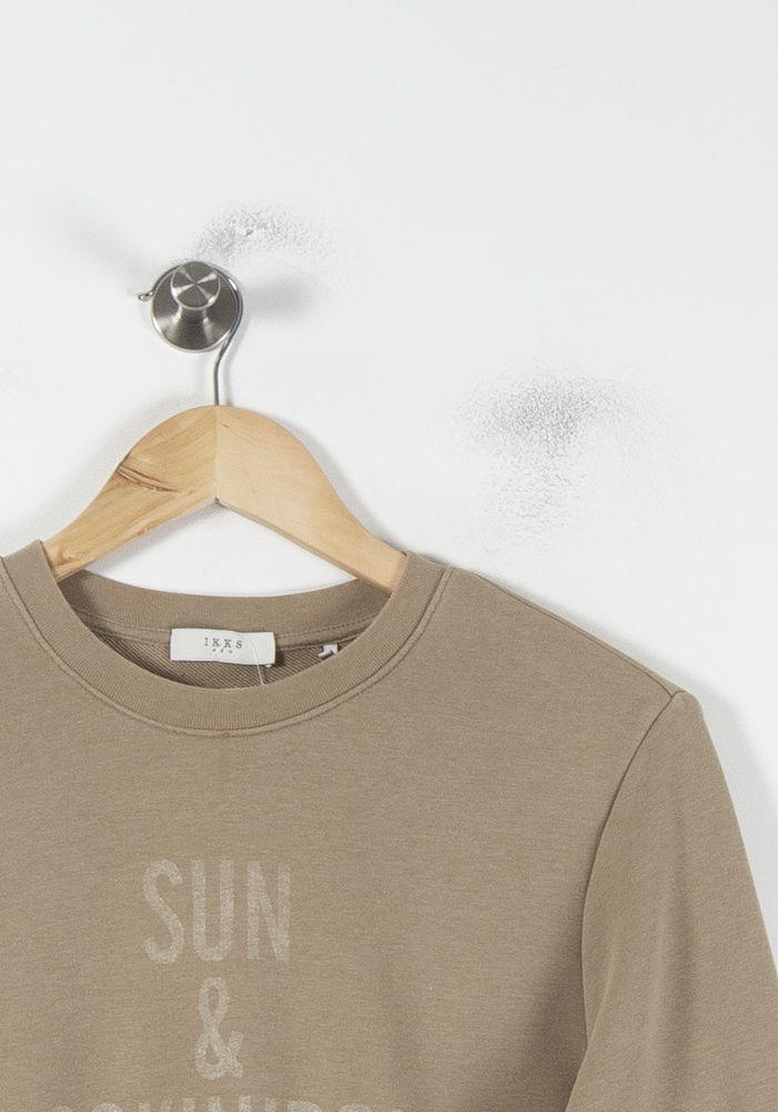 Sweatshirt Beige - Taille S/36 de la marque IKKS | PARAD86665 - Vendu par Paradigme - Image 3