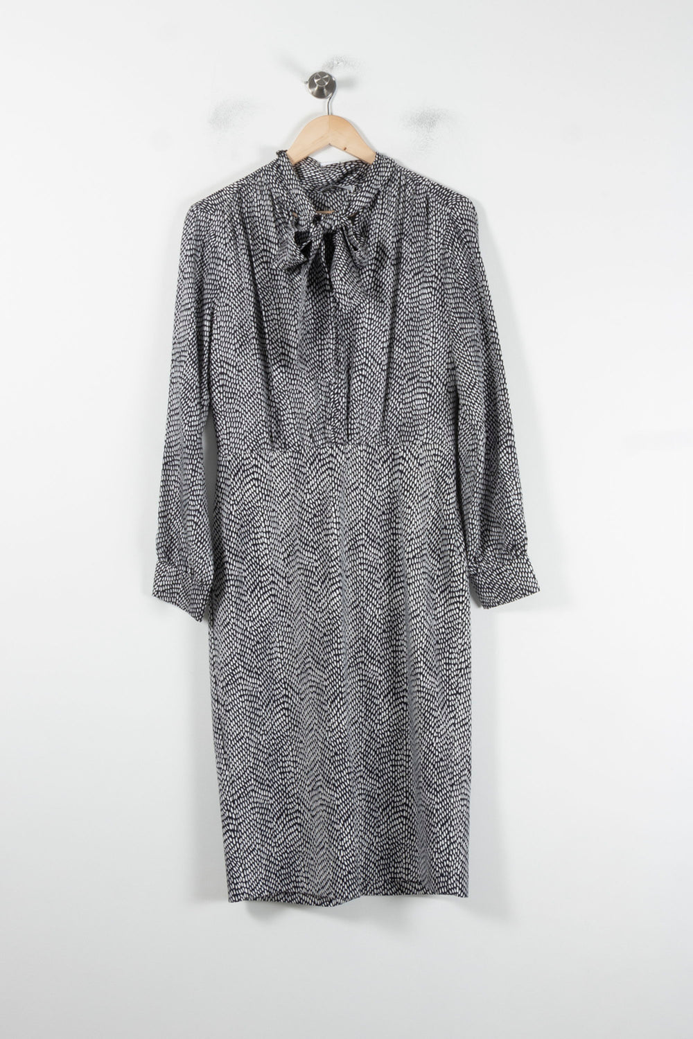 Robe Longue Noire et Blanche - Taille XL/42 de la marque Max Mara | PARAD86668 - Vendu par Paradigme - Image 2