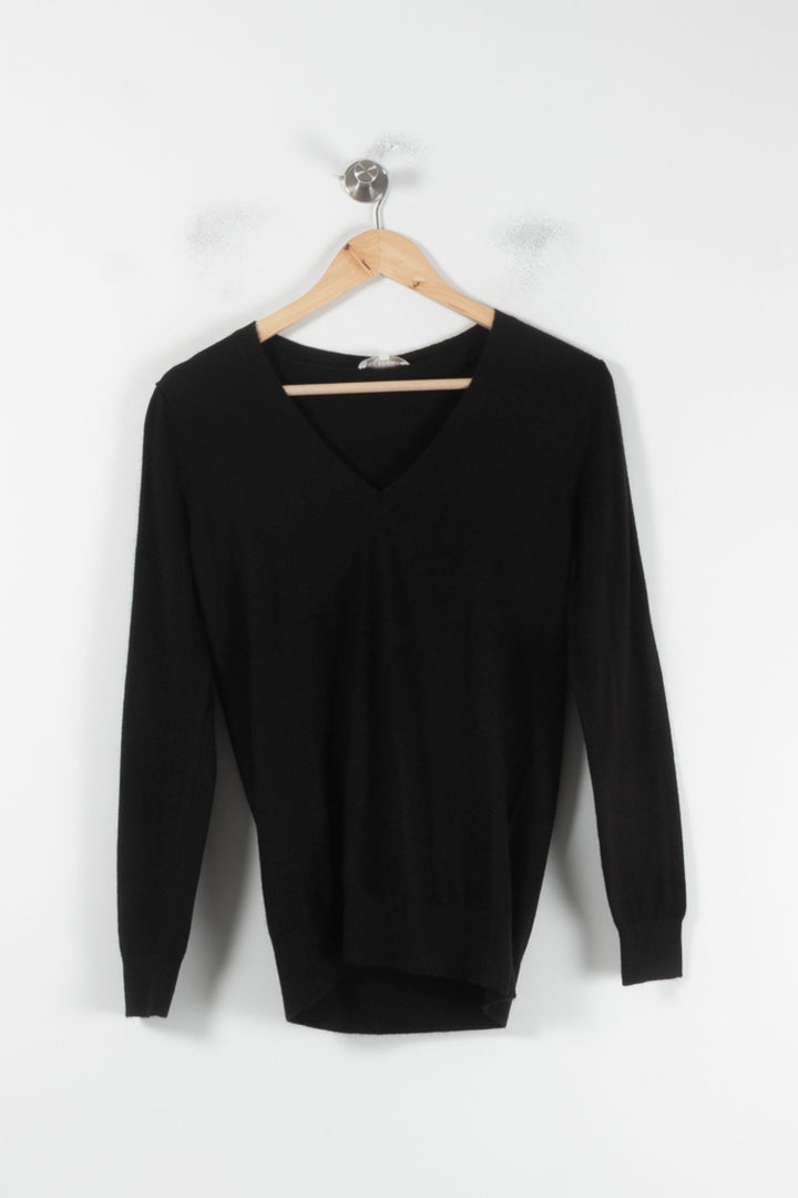 Pull Noir - Taille S/36 de la marque Eric Bompard | PARAD86672 - Vendu par Paradigme - Image 2