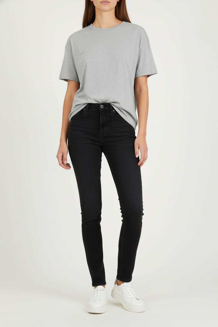 Jean Slim Noir - Taille M/38 de la marque The Kooples | PARAD86679 - Vendu par Paradigme - Image 1
