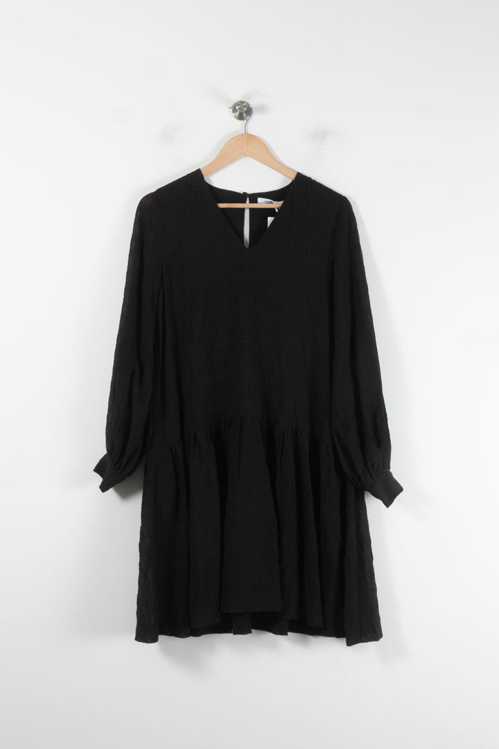 Robe Courte Noire - Taille XXS/32 de la marque Samsoe Samsoe | PARAD86683 - Vendu par Paradigme - Image 2