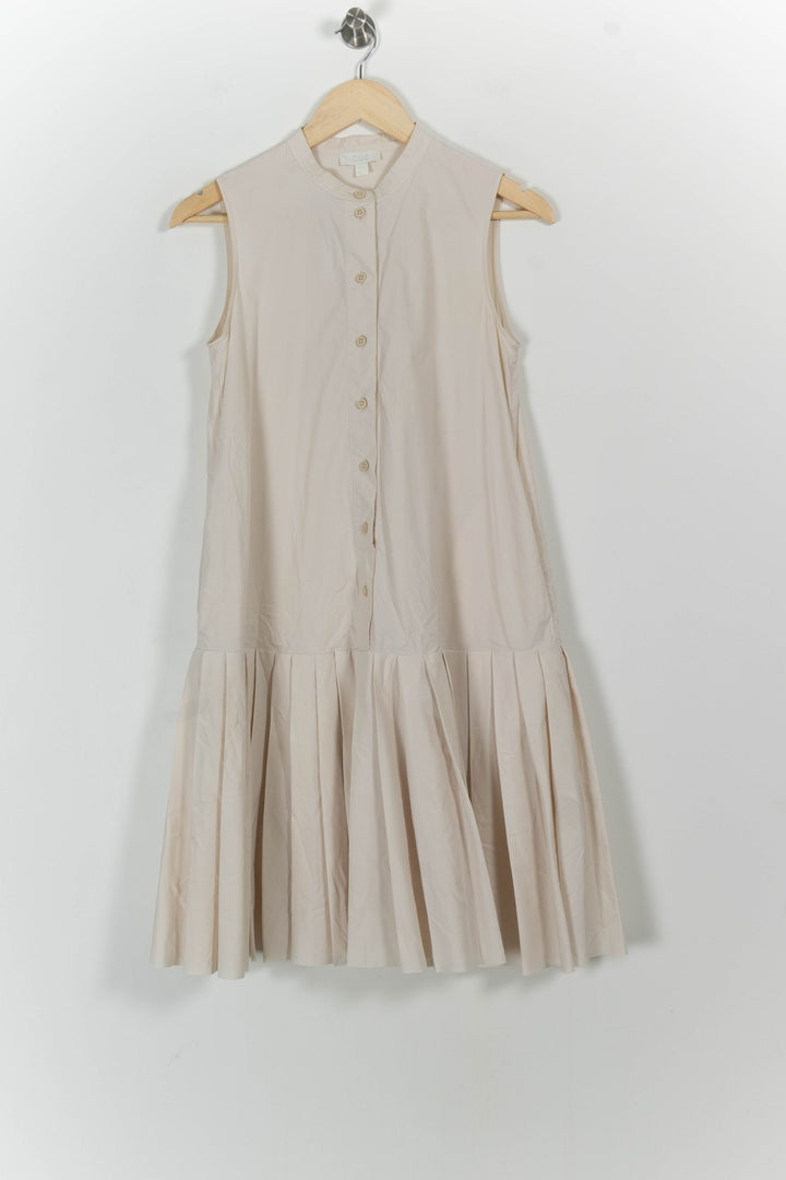 Robe Plissée Beige - Taille S/36 de la marque COS | PARAD86743 - Vendu par Paradigme - Image 2