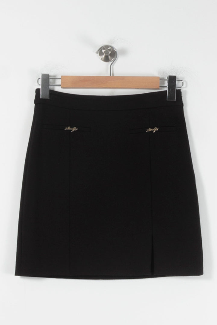 Jupe Courte Noire - Taille S/36 de la marque Liu Jo | PARAD86746 - Vendu par Paradigme - Image 2