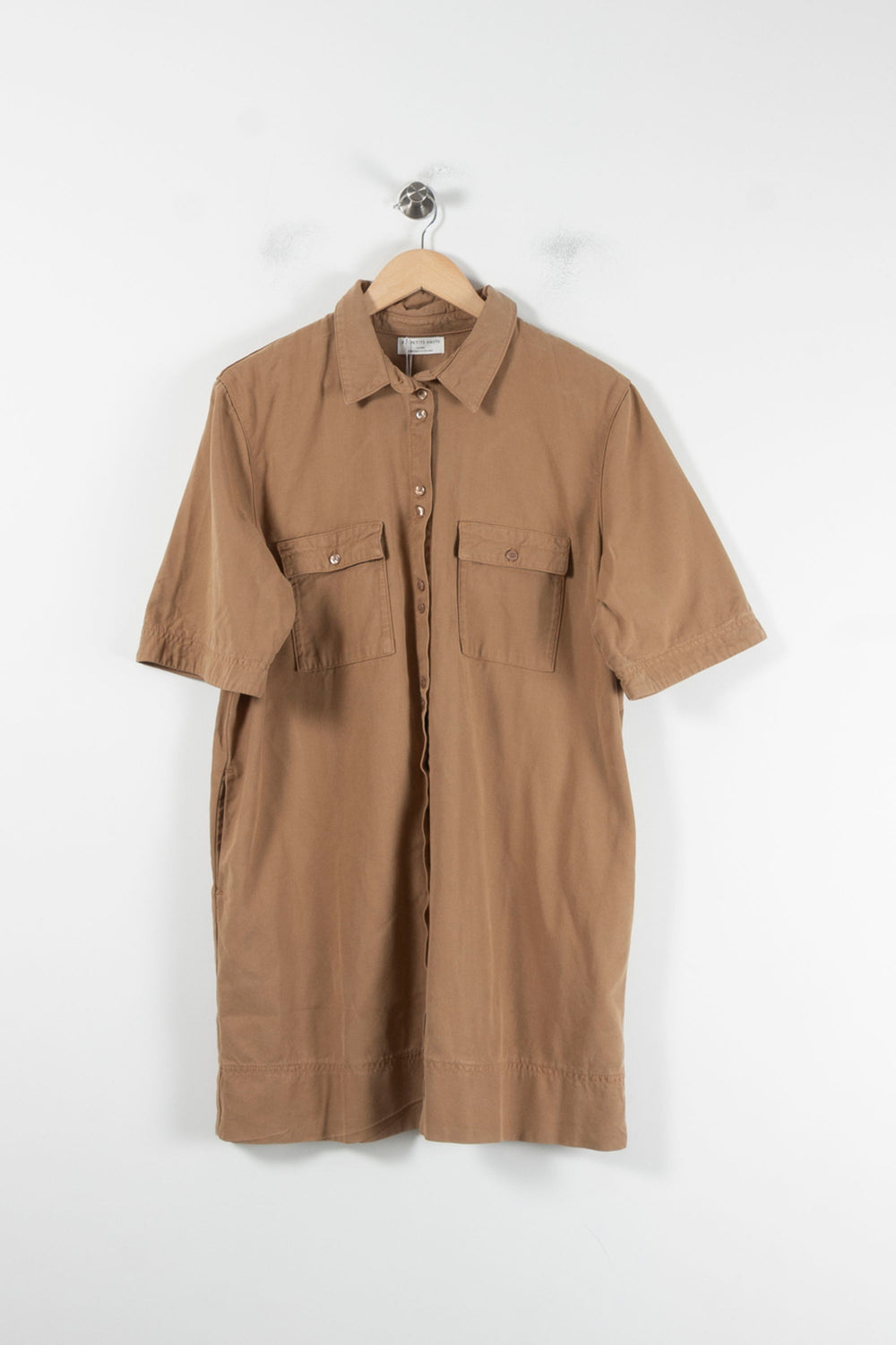 Robe Chemise Marron - Taille XL/42 de la marque Des petits hauts | PARAD86766 - Vendu par Paradigme - Image 2