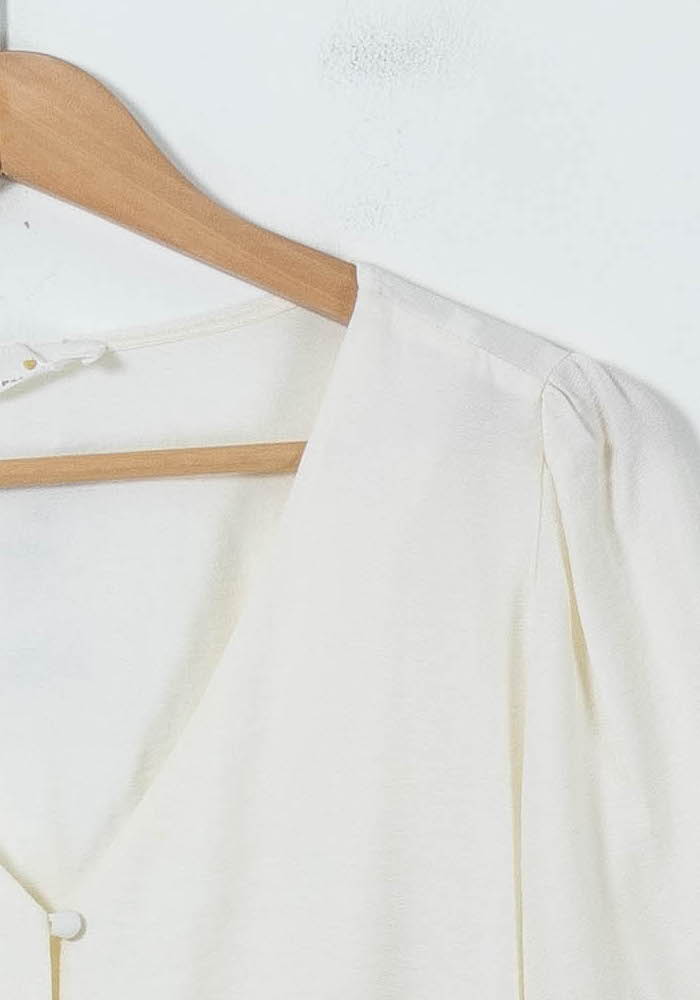 Blouse Beige - Taille L/40 de la marque Des petits hauts | PARAD86785 - Vendu par Paradigme - Image 3