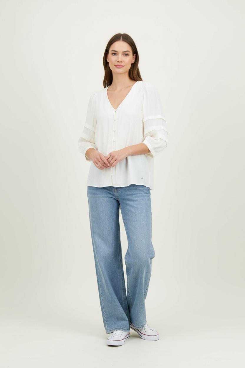 Blouse Beige - Taille L/40 de la marque Des petits hauts | PARAD86785 - Vendu par Paradigme - Image 1