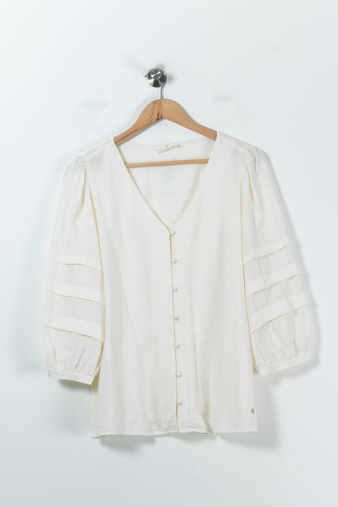Blouse Beige - Taille L/40 de la marque Des petits hauts | PARAD86785 - Vendu par Paradigme - Image 2