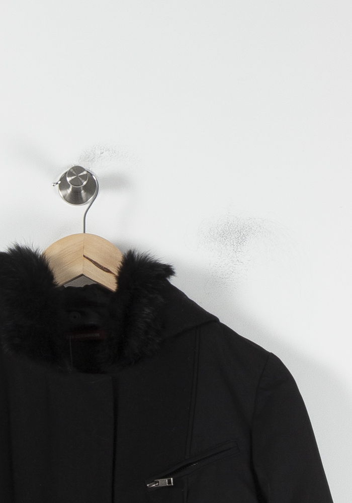 Manteau Noir - Taille M/38 de la marque Comptoir des Cotonniers | PARAD86794 - Vendu par Paradigme - Image 3