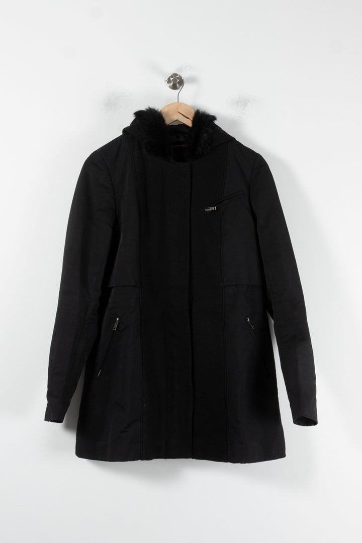 Manteau Noir - Taille M/38 de la marque Comptoir des Cotonniers | PARAD86794 - Vendu par Paradigme - Image 2