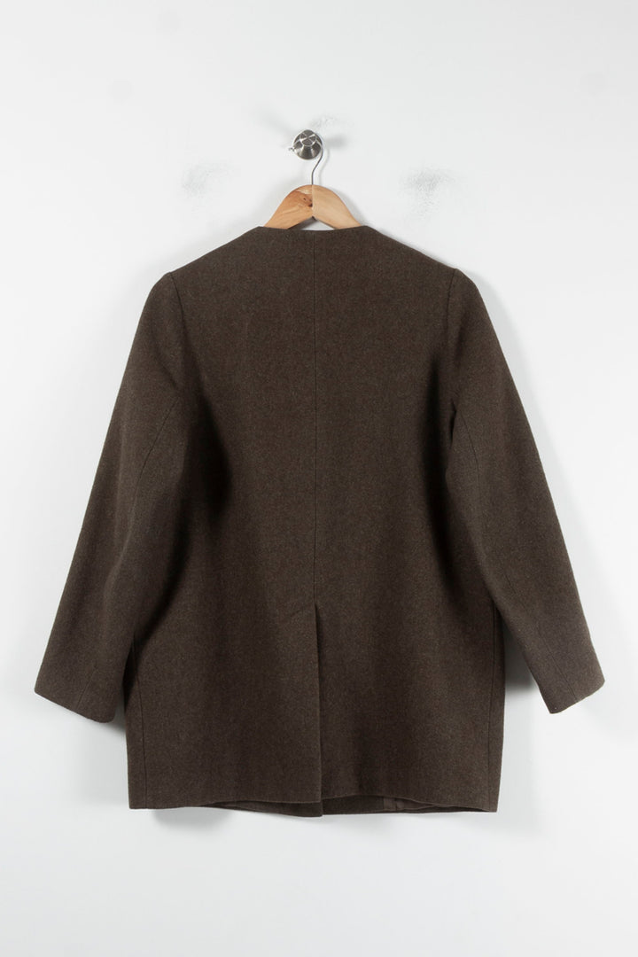 Manteau Marron - Taille M/38 de la marque Sessùn | PARAD86797 - Vendu par Paradigme - Image 4