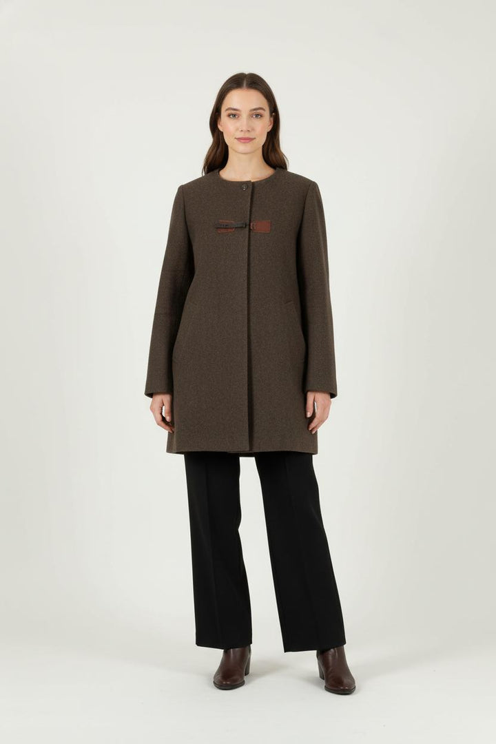 Manteau Marron - Taille M/38 de la marque Sessùn | PARAD86797 - Vendu par Paradigme - Image 1