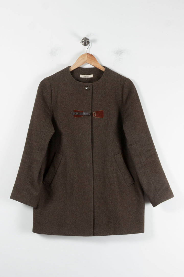 Manteau Marron - Taille M/38 de la marque Sessùn | PARAD86797 - Vendu par Paradigme - Image 2