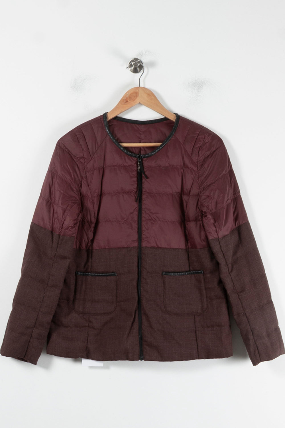 Veste Bordeaux et Marron - Taille S/36 de la marque Comptoir des Cotonniers | PARAD86798 - Vendu par Paradigme - Image 2