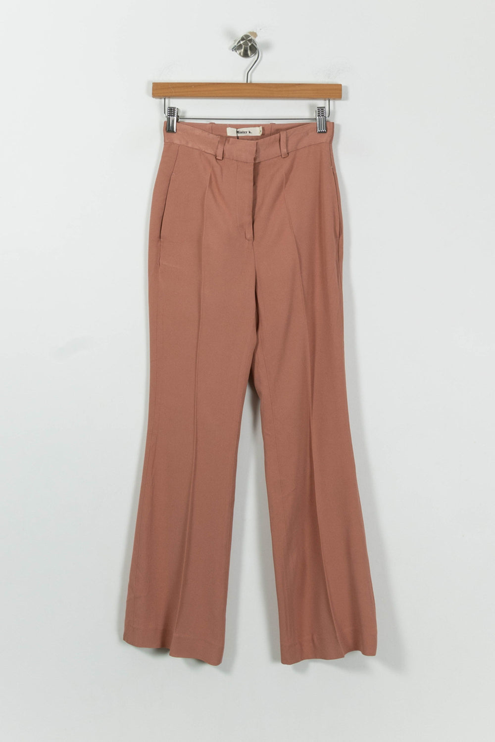 Pantalon Évasé Rose - Taille XXS/32 de la marque Mister K | PARAD86805 - Vendu par Paradigme - Image 2