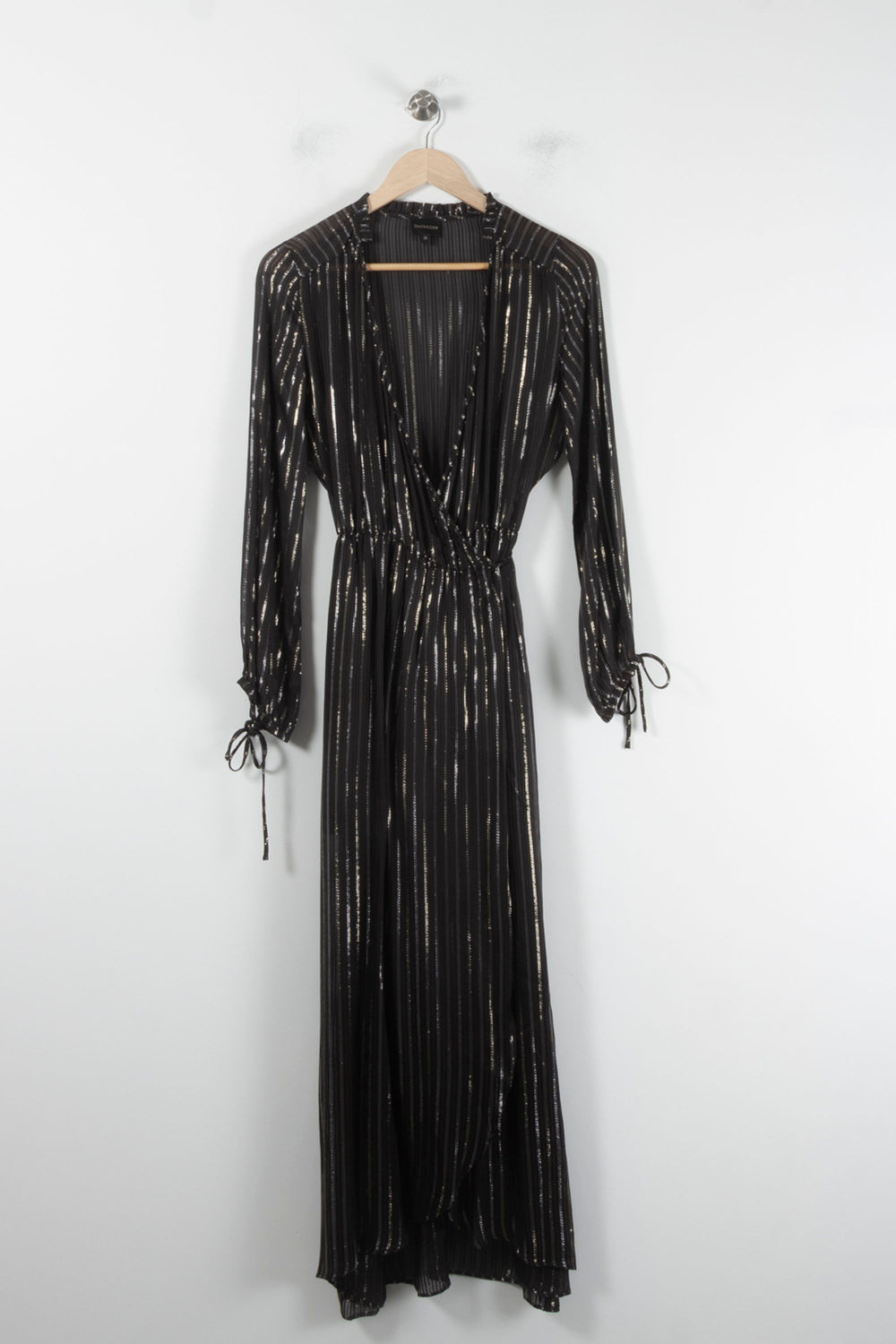 Robe Longue Noire et Dorée - Taille M/38 de la marque Bérénice | PARAD86812 - Vendu par Paradigme - Image 2