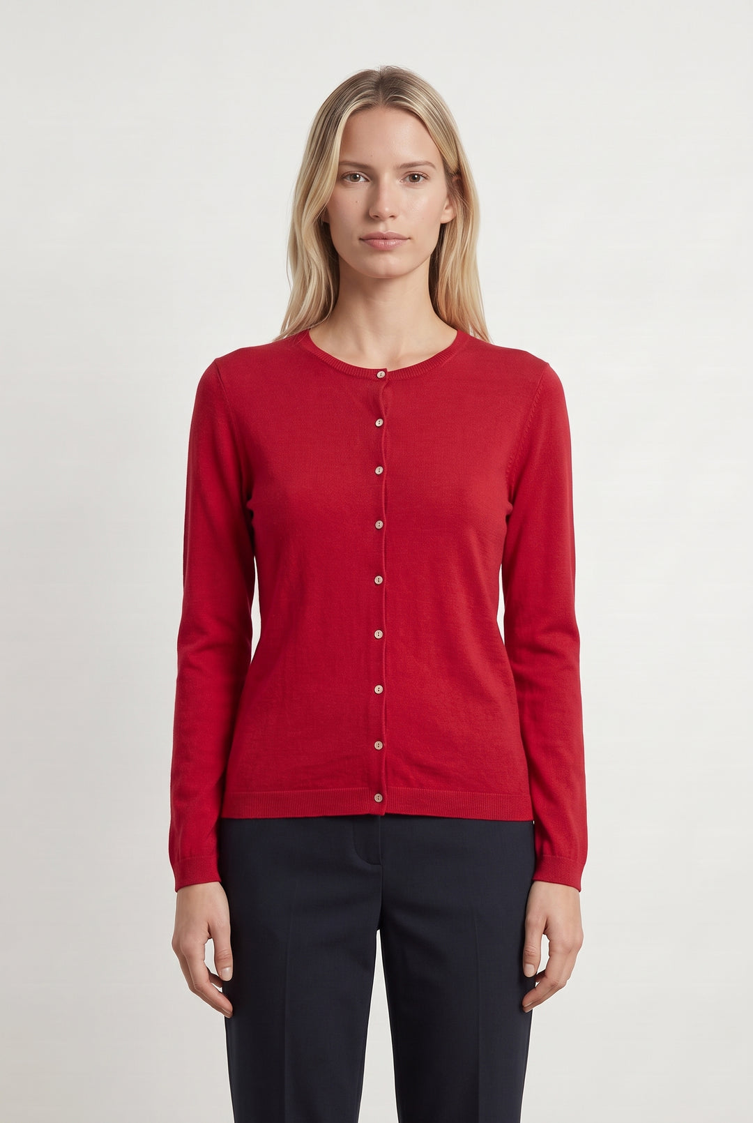 Cardigan Rouge - Taille M/38 de la marque Galeries Lafayette | PARAD86815 - Vendu par Paradigme - Image 1