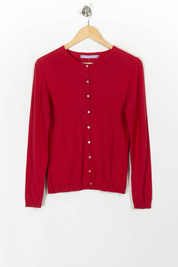 Cardigan Rouge - Taille M/38 de la marque Galeries Lafayette | PARAD86815 - Vendu par Paradigme - Image 2