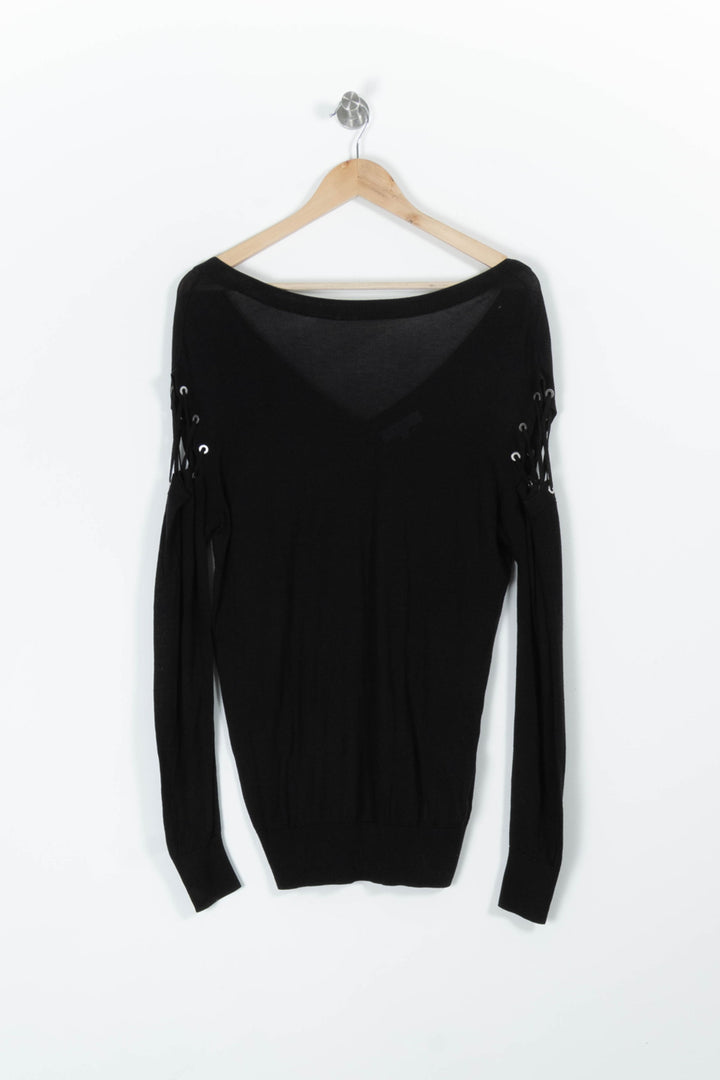 Pull Noir - Taille S/36 de la marque IRO | PARAD86823 - Vendu par Paradigme - Image 2