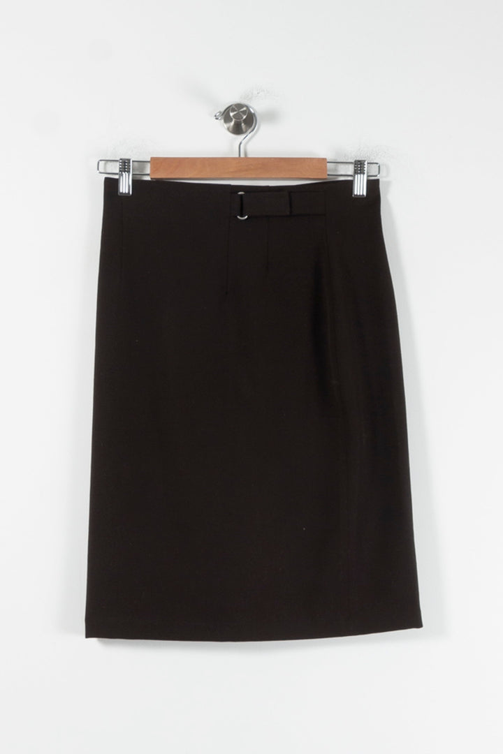 Jupe Droite Marron - Taille XXL/44 de la marque ZAPA | PARAD86824 - Vendu par Paradigme - Image 2