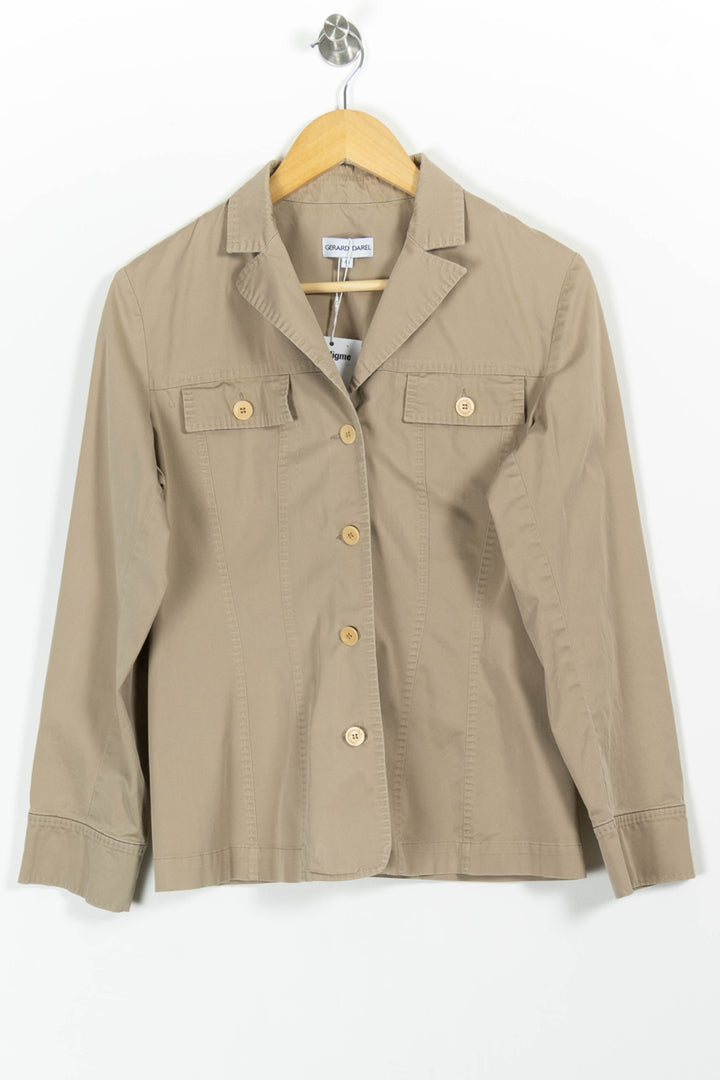 Veste Beige - Taille XXL/44 de la marque Gerard Darel | PARAD86835 - Vendu par Paradigme - Image 2