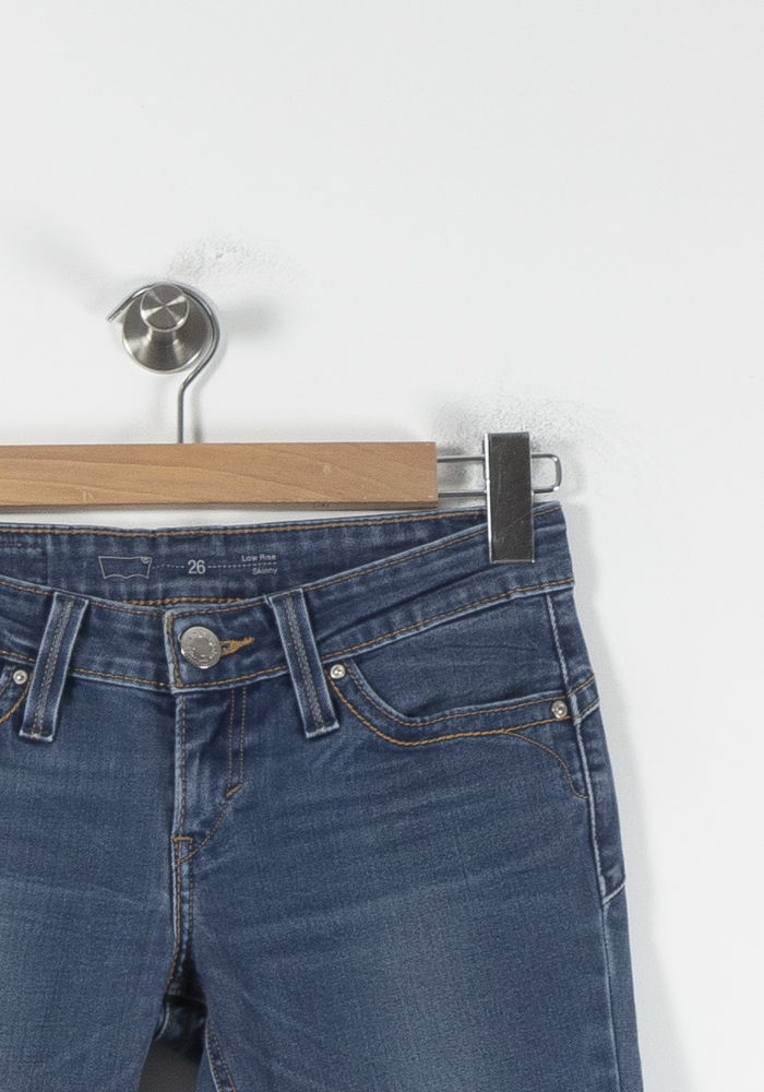 Jean Skinny Bleu - Taille S/36 de la marque Levi's | PARAD86837 - Vendu par Paradigme - Image 3