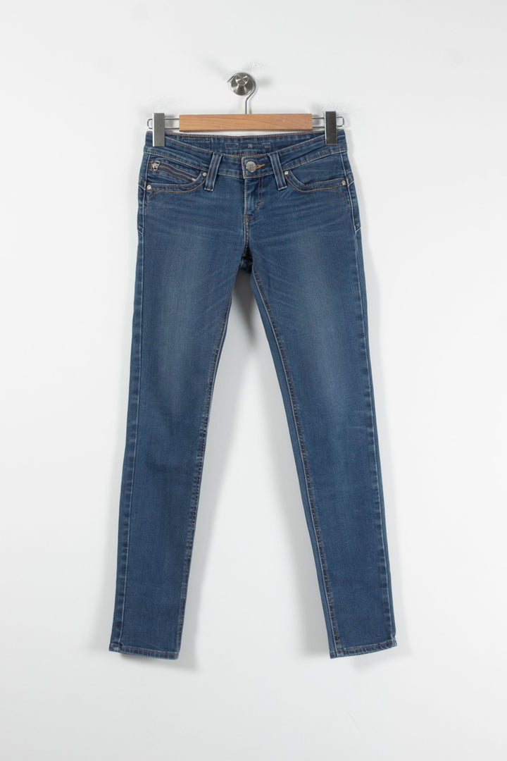 Jean Skinny Bleu - Taille S/36 de la marque Levi's | PARAD86837 - Vendu par Paradigme - Image 2